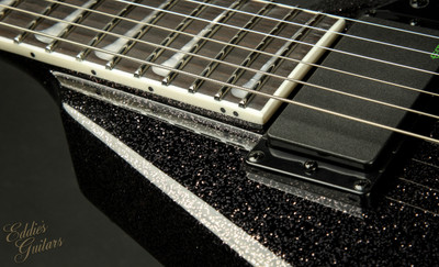 2023 - ESP LTD KH-V Black Sparkle - Eddie's Guitars