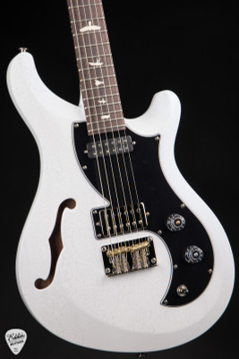 PRS S2 Vela Semi Hollow Satin - Pearl White - Eddie's Guitars