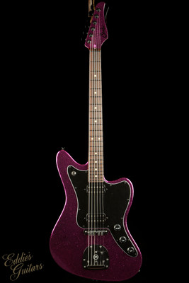 2023 - Suhr Eddie's Guitars Exclusive Roasted Classic JM Mastery - Magenta Sparkle