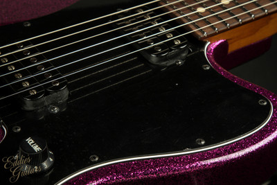 2023 - Suhr Eddie's Guitars Exclusive Roasted Classic JM Mastery - Magenta Sparkle