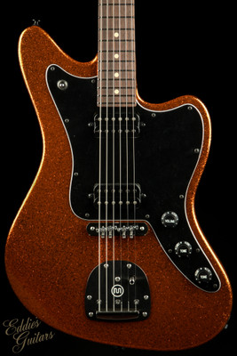 2023 - Suhr Eddie's Guitars Exclusive Roasted Classic JM Mastery - Orange Sparkle