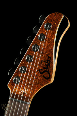 2023 - Suhr Eddie's Guitars Exclusive Roasted Classic JM Mastery - Orange Sparkle