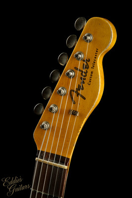 Used - Fender Custom Shop 1960 Telecaster Custom Heavy Relic - Teal Green Metallic Sparkle