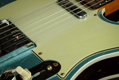 Used - Fender Custom Shop 1960 Telecaster Custom Heavy Relic - Teal Green Metallic Sparkle