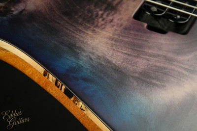 Mayones Duvell Elite 6 - Transparent Dirty Purple Blue Burst