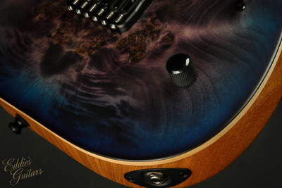 Mayones Duvell Elite 6 - Transparent Dirty Purple Blue Burst