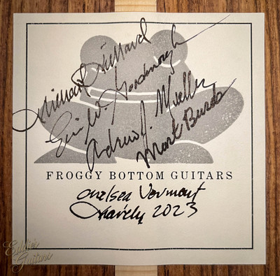 Froggy Bottom Model F14 Deluxe - Adirondack Spruce & Guatemalan Rosewood