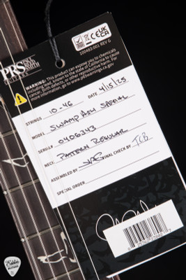 Paul Reed Smith S2 Swamp Ash Special Electric Guitar in White Doghair Smokeburst