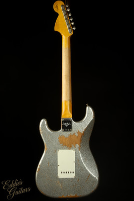 2023 - Fender Custom Shop 1967 Stratocaster Heavy Relic - Silver Sparkle
