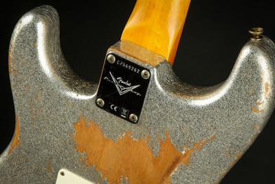 2023 - Fender Custom Shop 1967 Stratocaster Heavy Relic - Silver Sparkle