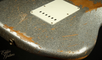 2023 - Fender Custom Shop 1967 Stratocaster Heavy Relic - Silver Sparkle