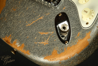2023 - Fender Custom Shop 1967 Stratocaster Heavy Relic - Silver Sparkle