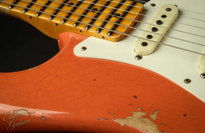 Used - Fender Custom Shop LTD 1956 Stratocaster Heavy Relic - Tahitian Coral