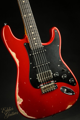 Suhr Classic S Antique Roasted - Candy Apple Red