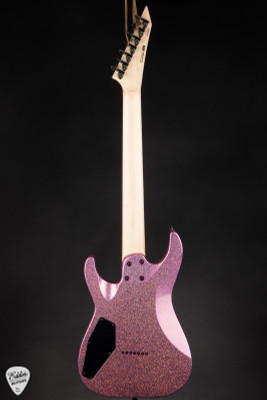 ESP USA M-7 Baritone HT Seymour Duncans Electric Guitar in Disco Pink Sparkle