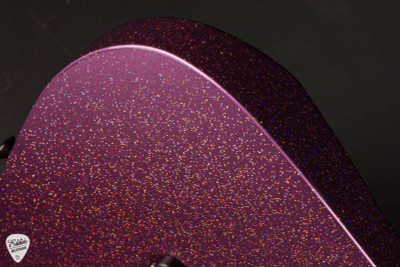 ESP USA M-7 Baritone HT Seymour Duncans Electric Guitar in Disco Pink Sparkle