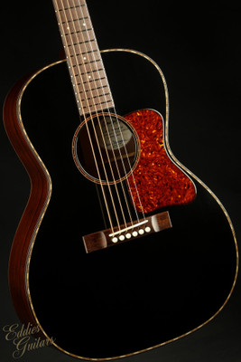 Bourgeois L-DBO Black Top - Aged Tone Adirondack Spruce & Madagascar Rosewood