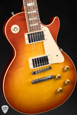 Gibson Custom Shop PSL ’58 Les Paul Standard Reissue VOS Sunrise Tea Burst Electric Guitar