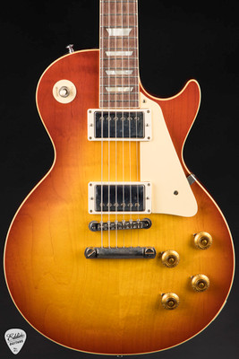 Gibson Custom Shop PSL ’58 Les Paul Standard Reissue VOS Sunrise Tea Burst Electric Guitar