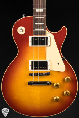 Gibson Custom Shop PSL '58 Les Paul Standard Reissue Gloss Sunrise Teaburst electric guitar