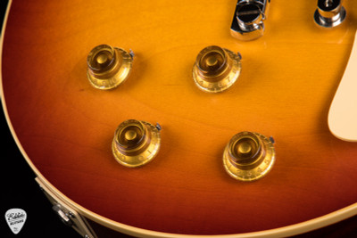 Gibson Custom Shop PSL '58 Les Paul Standard Reissue Gloss Sunrise Teaburst electric guitar