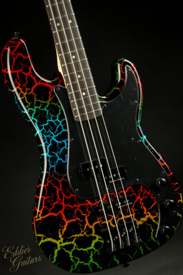 ESP LTD Surveyor '87 - Rainbow Crackle