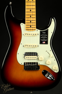 Used - Fender American Ultra Stratocaster HSS, Maple - Ultra Burst