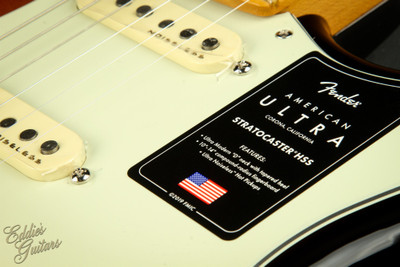 Used - Fender American Ultra Stratocaster HSS, Maple - Ultra Burst