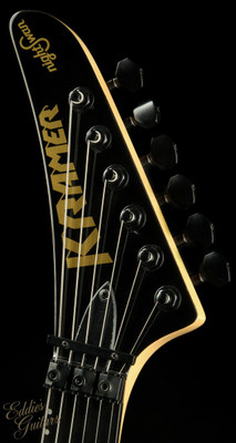 Used - Kramer NightSwan, Black with Blue Polka Dots