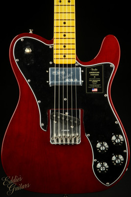 Used - Fender American Vintage II 1977 Telecaster Custom - Wine