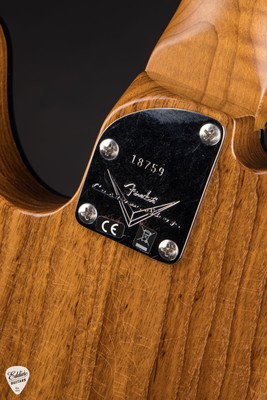 Fender Custom Shop Eddies Exclusive Dealer Select Roasted 1963 Telecaster electric guitar in butterscotch blonde