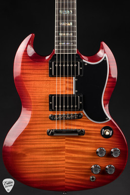 Gibson Custom Shop PSL SG Custom Figured Top Firemist Electric Guitar
