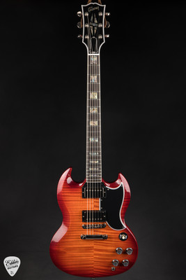 Gibson Custom Shop PSL SG Custom Figured Top Firemist Electric Guitar