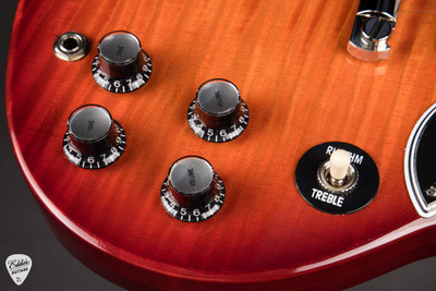 Gibson Custom Shop PSL SG Custom Figured Top Firemist Electric Guitar