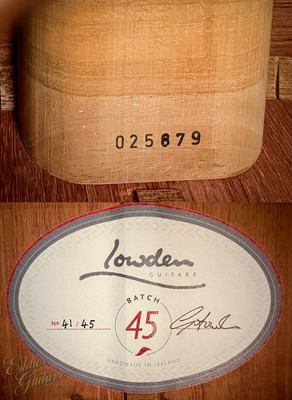 Lowden O-38 Special ‘Batch 45’ Limited Edition - Bubinga & Cedar