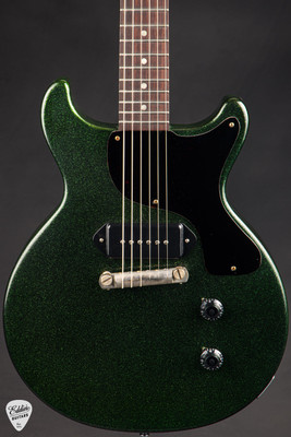 Gibson Custom Shop M2M 58 Les Paul Junior Double cut reissue VOS electric guitar in brunswick green