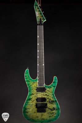 ESP USA M-II DX FR - Lime Burst - Eddie's Guitars
