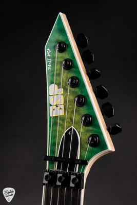 ESP USA M-II DX FR - Lime Burst - Eddie's Guitars