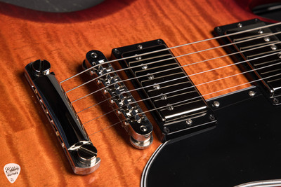 Gibson Custom Shop PSL SG Custom Figured Top Firemist Electric Guitar