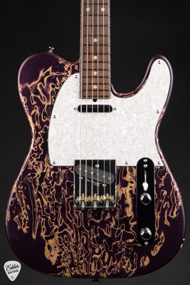 James Tyler Tylerbastar Electric guitar in Wine ou shmear