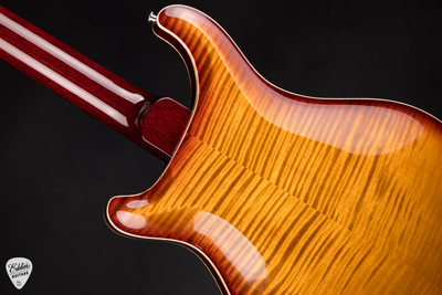 Paul Reed Smith Hollowbody II Piezo electric guitar in dark cherry sunburst
