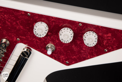 2019 Epiphone Dave Rude Signature Flying V electric guitar in Alpine White