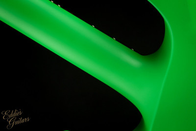 Sale Pending - 2022 - Jackson American Series Soloist SL3, Ebony Fretboard - Satin Slime Green