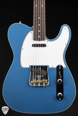Fender Custom Shop Eddies Guitars Exclusive Dealer Select Roasted 1963 Telecaster Electric guitar in lake placid blue