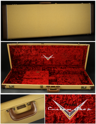 2022 - Fender Custom Shop Limited Edition 1967 HSS Stratocaster Heavy Relic - Aged Shorline Gold #143 / Winter Custom Shop Event