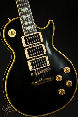 Gibson Custom Shop Peter Frampton "Phenix" Inspired Les Paul Custom Ebony 9.4 #CS202869