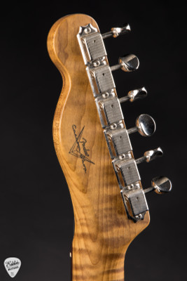 Fender Custom Shop Eddie's Guitar's Exclusive Dealer Select 1963 Telecaster Electric guitar in trans teal green