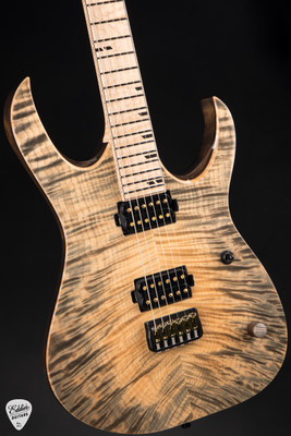 (再掲載)Mayones/Duvell Elite 6 Flame Maple 2022 - Mayones Master Builder Collection Duvell Elite 6 Flamed