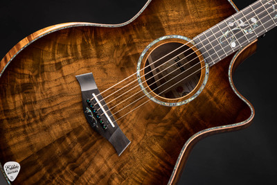 Taylor Custom #47 C24ce B5047 Grand Auditorium - Figured Walnut - NAMM 2025 Acoustic Guitar
