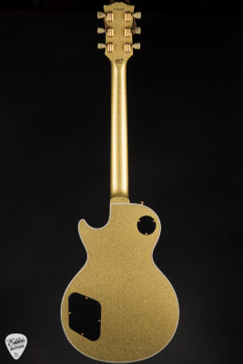 2008 – Gibson Custom Shop Les Paul Custom 3 Pickup Bigsby Gloss Gold Sparkle Electric Guitar